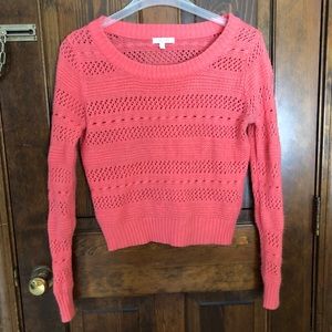 Cozy Coral Sweater